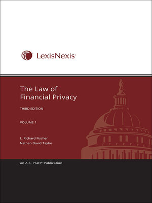 cover image of The Law of Financial Privacy